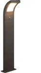 Arcchio LED-Wegelampe Advik, 100 cm, anthrazit, Sensor, IP54 - Schwarz