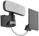 Arcchio Lissano LED-Solar-Wandstrahler mit Sensor - Schwarz