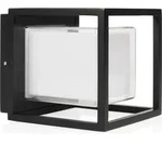 Smartwares OOL-50014, Wandbeleuchtung f&uuml;r den Au&szlig;enbereich, Schwarz, Aluminium,