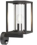 Lucande Au&szlig;enwandlampe Ferda, Sensor Fassung oben, anthrazit - Schwarz