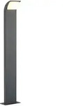 Lucande LED-Wegeleuchte Tinna, 80 cm, anthrazit, IP65 - Schwarz