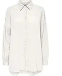 ONLY ONLTHYRA OVERSIZED SHIRT NOOS WVN Cloud Dancer S - Wei&szlig; - S