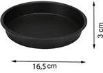 Pizzapfanne &Oslash;20cm Zubeh&ouml;r f&uuml;r Digitale Hei&szlig;luftfritteusen 4,5&5,2 Ltr. PRINCESS -