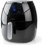 Nedis KAAF240EBK, Hei&szlig;luftfritteuse, 4,6 l, 80 &deg;C, 200 &deg;C, 60 min, Einzelbild -