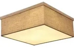 Globo Lighting Deckenleuchte Metall schwarz matt, 3x E27 LED - Schwarz