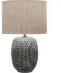 Pauleen Pretty Classy Tischleuchte max60W E27 Dunkelgrau/Beige 230V Keramik -