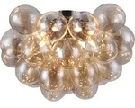 Maytoni Balbo Deckenleuchte MOD112CL-08G 8xG9, Gold, aus Metall, exkl. Leuchtmittel -
