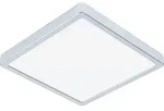 EGLO LED Deckenleuchte Fueva 5, &Oslash; 28,5 cm, Aufbauleuchte, Bad-Deckenlampe aus Stahl