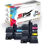 5x Multipack Set Kompatibel f&uuml;r Kyocera Ecosys M 5526 cdw (TK-5240C, TK-5240M,