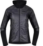 Bergans Cecilie Light Insulated Hybrid Women Solid Dark Grey/Black L Outdoor Jacke -