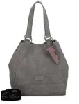 Fritzi aus Preu&szlig;en Joy01 Rub Schultertasche 33 cm - Grau