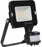 LEDVANCE FLOODLIGHT COMPACT Fluter Sensor 10W 830 SYM 100 schwarz 900lm 3000K