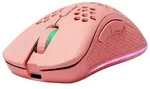 Deltaco PM80 Gaming Maus Wireless ultraleicht RGB pink - Rosa