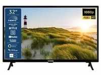 TELEFUNKEN XF32SN550S 32 Zoll Fernseher / Smart TV (Full HD, HDR, Triple-Tuner) -