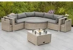 Merxx Multifunktionales Set "Rivello" - Stahlgestell mit Kunststoffgeflecht