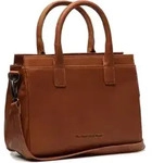 The Chesterfield Brand Leder Handtasche Schultertasche Garda Shoulderbag Cognac