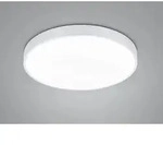 Runde LED Deckenleuchte flach, Wei&szlig;, extern dimmbar, hell f&uuml;r K&uuml;che & Flur -...