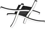 TRIO ROUTE &ndash; R62474132, 4 Gl&uuml;hbirne(n), LED, 500 lm, IP20, Schwarz, Wei&szlig; -