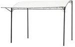 Outsunny Pavillon Gartenpavillon-Markise mit klappbarem Vordach UV-Schutz 3 x...