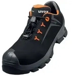 uvex 2 STX Halbschuhe S3 schwarz, orange Weite 10 Gr. 40 - Schwarz - 40