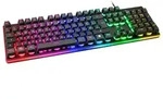 Deltaco DK220 Gaming Tastatur Membran RGB schwarz - Schwarz