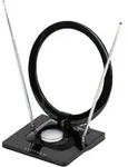 Full HD Antenne indoor, Ring Design, regelbar, LTE Filter (38885) - Schwarz