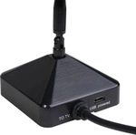 DVB-T2 Stabantenne Performance 25 Aktiv Schwarz - Schwarz
