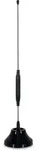 TechniSat DIGIFLEX TT5 | Aktive Stab-Zimmerantenne, DVB-T2/ DAB+/ UKW - Schwarz
