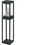 LEDVANCE 4058075763746, Au&szlig;ensockel-/Pfostenbeleuchtung, Schwarz, Aluminium,