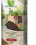 PRO NATUR Hochbeet Erde Gr&uuml;nstempel Torffrei, 40 Ltr