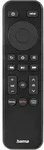 Hama Fernbedienung, TV + Button Netflix, Prime Video, Disney+, progra - Schwarz