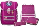 McNeill Ranzen-Set 5-teilig McOcean PUNTOPINK Meerjungfrau Schulranzen-Set mit