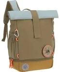 L&auml;ssig Mini Rolltop Backpack Nature olive - Grau