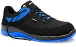 Sicherheitshalbschuh LONNY blue Low ESD S1, Gr. 43 - Schwarz - 43