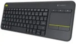 Logitech WIRELESS TOUCH KEYBOARD - Schwarz