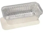 Papstar 14517, Aluminium, Silber, 0,7 l, 195 mm, 103 mm, 49 mm - Silber