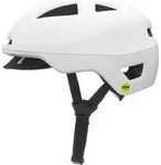 Bern Major MIPS&reg; urban verstellbarer Fahrradhelm mit Visier wei&szlig; L - Wei&szlig;
