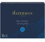 WATERMAN Tintenpatrone Stand. Serenity Blue 8 St&uuml;ck