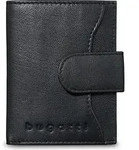 bugatti SECURE "Smart DeLuxe" RFID Kreditkartenetui schwarz - Schwarz
