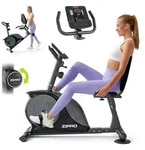 Zipro Liegeheimtrainer Easy &ndash; Magnetisches Fitnessbike Belastbar Schwungmasse