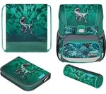 herlitz Schulranzen Loop Plus Dinosaurier "Green Rex" - Gr&uuml;n