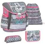 Belmil Schulranzen Set M&auml;dchen Pferd "Horse Aruba Blue" 1.Klasse Einschulung