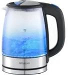 Wasserkocher aus Glas 1,7 Liter Michelino - Blau