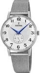 Festina Herren Uhr Casual Edelstahl Armbanduhr silber UF20568/1 - Silber