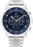 Tommy Hilfiger Luca Herrenuhr 1710492 (Zf082C) - Silber/Dunkelblau