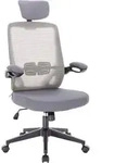 SVITA SAM B&uuml;rostuhl Schreibtischstuhl ergonomisch verstellbar mit Rollen Grau - Grau