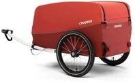 CROOZER Cargo Pakko inkl. Kupplung - Farbe: Lava Red