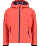 CMP Softshelljacke Kid Jacket Fix Hood - Orange - 140