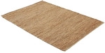 Juteteppich Nala Beige 200x290 cm | Moderner Teppich f&uuml;r Wohn- und Schlafzimmer -