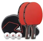 JOOLA Tischtennis-Set Duo PRO - 2 Tischtennisschl&auml;ger + 3 Tischtennisb&auml;lle +